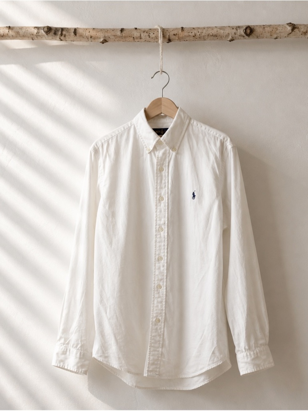 Ralph Lauren Button-Down Shirt in White
